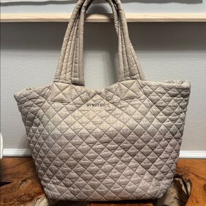 MZ Wallace Metro Tote – Two-Tone Neutral –